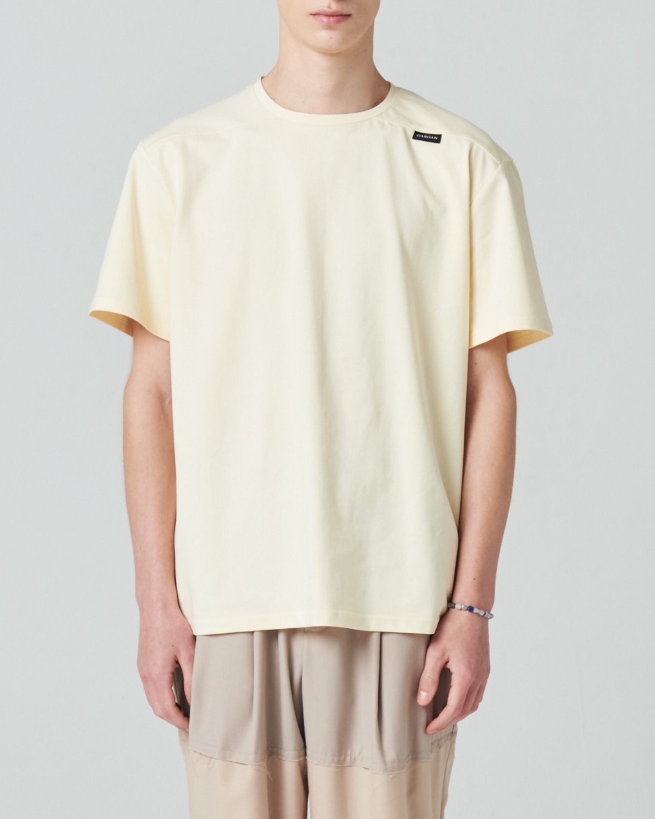 Basic soft t-shirt_ Yellow